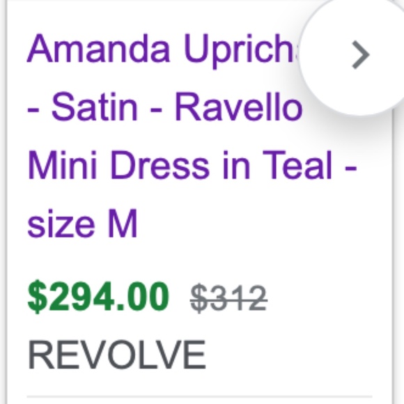 New! Amanda Prichard Ravello mini silk dress in Maui - Picture 8 of 8